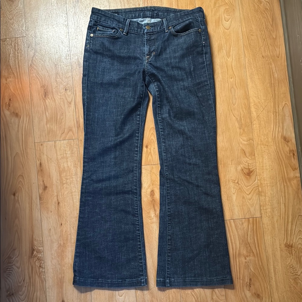 Citizens Of Humanity Dark Indigo Flare Jeans